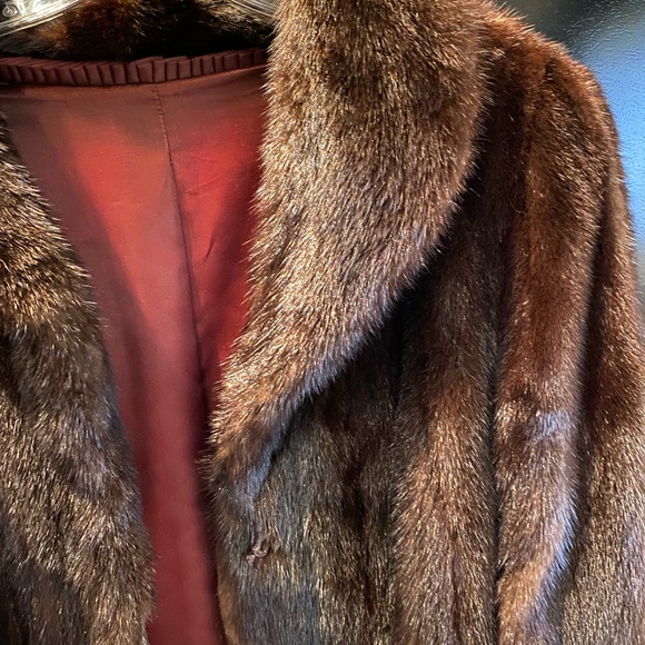 Sweetheart Gift! Mink Jacket - Stunning Genuine Mink!! - Picture 3 of 15